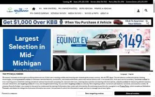 Shaheen Chevrolet website