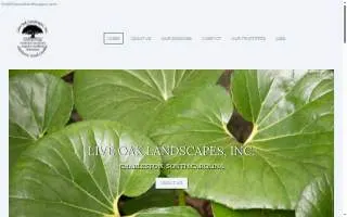 Live Oak Landscapes, Inc. website