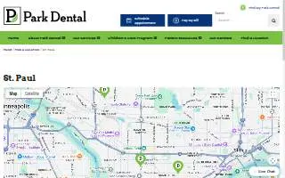 Grand Avenue Dental of St. Paul website