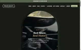 DeGidio's Restaurant & Bar website