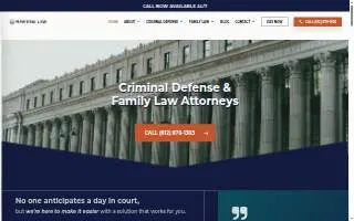 Martine Law, PLLC of St. Paul website