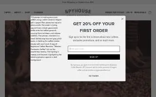 Spyhouse Coffee Roasters | St. Paul website