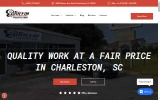 Griffin Automotive & Transmission of North Charleston website