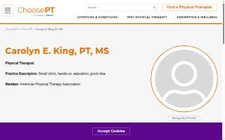 Carolyn E King Rehabilitation
