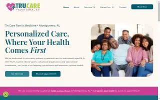 TruCare Family Medicine- Dr. Brooke Robinson Benton website