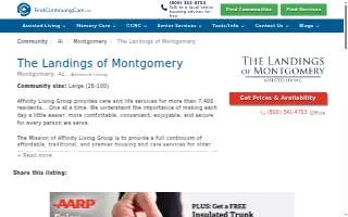 The Landings of Montgomery website