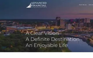 Advanced Financial Consultants website