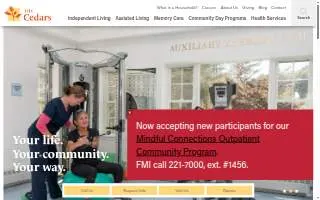 The Cedars of Montgomery website