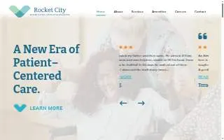 Rocket City Rehabilitation and Healthcare Center website