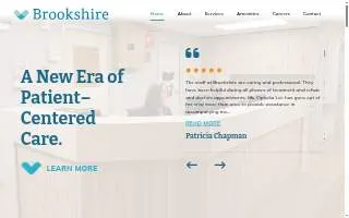Brookshire Rehabilitation and Healthcare Center website