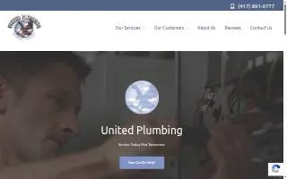 United Plumbing of Springfield website
