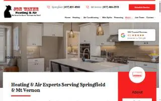 Jon Wayne Heating & Air of Springfield website