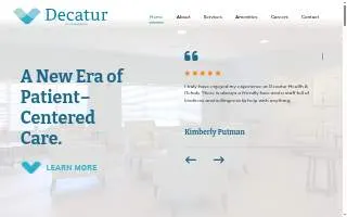 Decatur Rehabilitation and Healthcare Center website