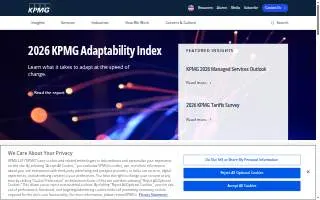 KPMG of Jackson website