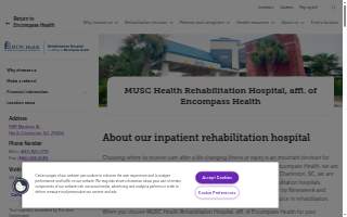 MUSC Health Rehabilitation Hospital, affl. of Encompass Health