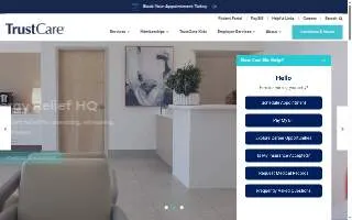 TrustCare Jackson website