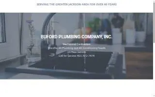 Buford Plumbing Company, Inc. website