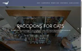 Cat Island Coffeehouse Gulfport website
