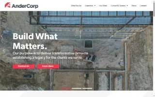 AnderCorp website