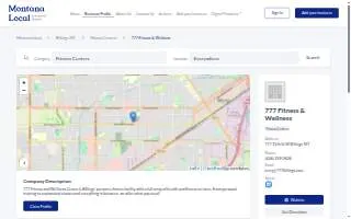 777 Fitness & Wellness website