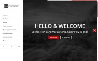 Billings Retina & Macula @ Eye Physicians & Surgeons Pllc website
