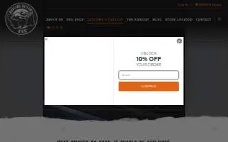Montana Outlaw BBQ website