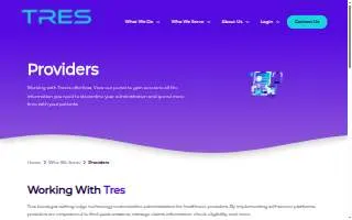 Tres Chic Hair And Nail Salon website