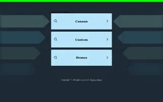 Canaan Custom Homes website