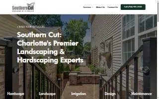 Southern Cut Landscaping website