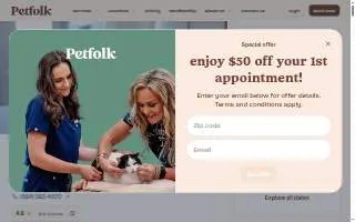 Petfolk Veterinary & Urgent Care - North Hills website