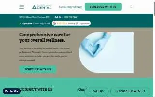 Research Triangle Dental website