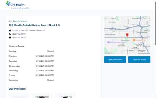 CHI Health Rehabilitation Care (42nd & L)