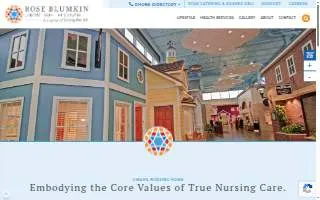Rose Blumkin Jewish Home website