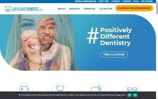 CarolinasDentist of Fayetteville website