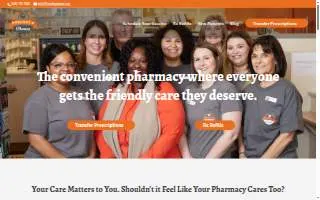 Friendly Pharmacy of Greensboro website