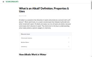 Alkali