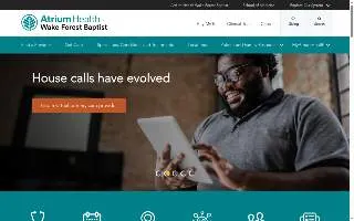 Atrium Health Wake Forest Baptist Downtown Health Plaza website