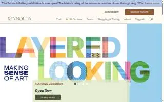 Reynolda Veterinary Hospital website