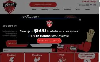 Gwyn Services website