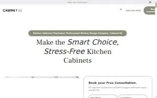 Cabinet IQ of Charleston website