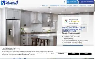 Seacoast Home & Leisure website