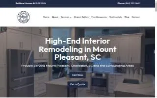 Love Creek Construction website