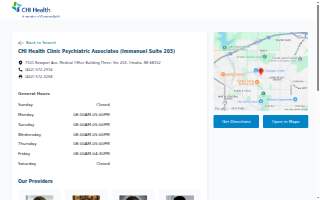 CHI Health Clinic Psychiatric Associates (Immanuel Suite 203)