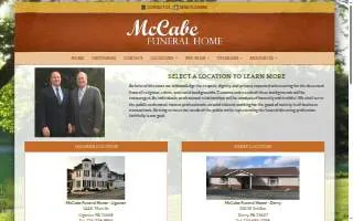 McCabe Law Firm of Bismarck website