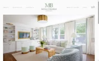 Molly Basile Interiors website