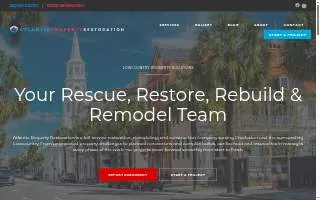 Atlantic Property Restoration website