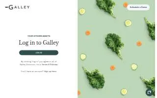 The Galley Catering and Events website