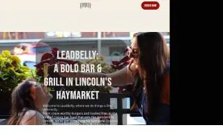 LeadBelly website