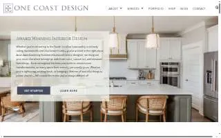 One Coast Design website