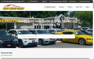 AutoValley website